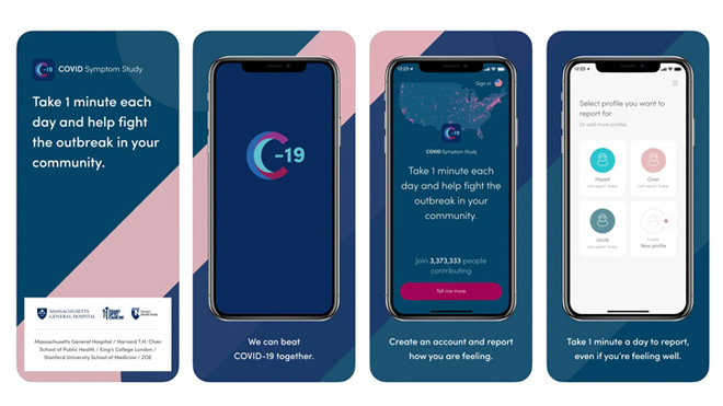 zoe covid trackter app
